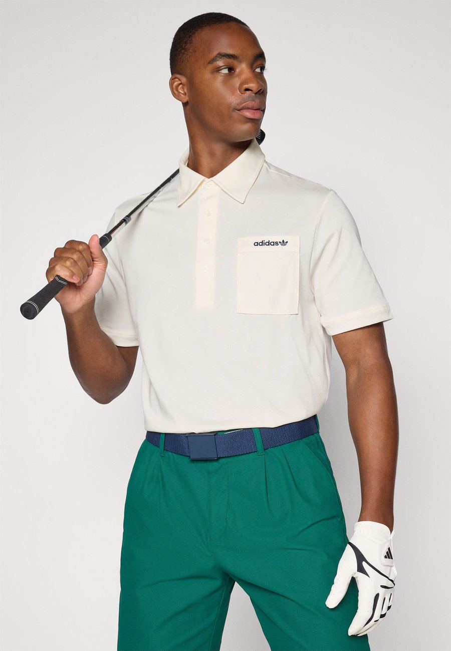 Поло Adidas Golf Originals POCKET, Chalk White/Off-White — фото 4