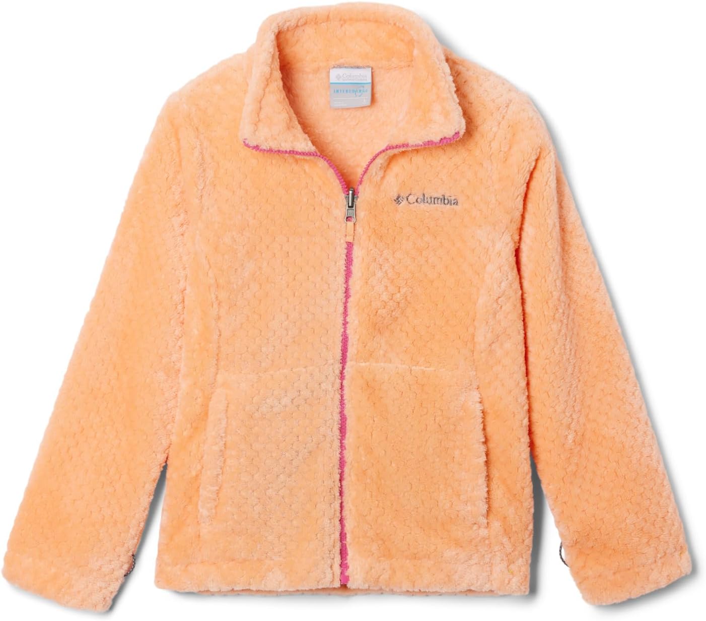 Columbia детская куртка Bugaboo II Fleece Interchange, Fuchsia Fizz, Bright Indigo — фото 4