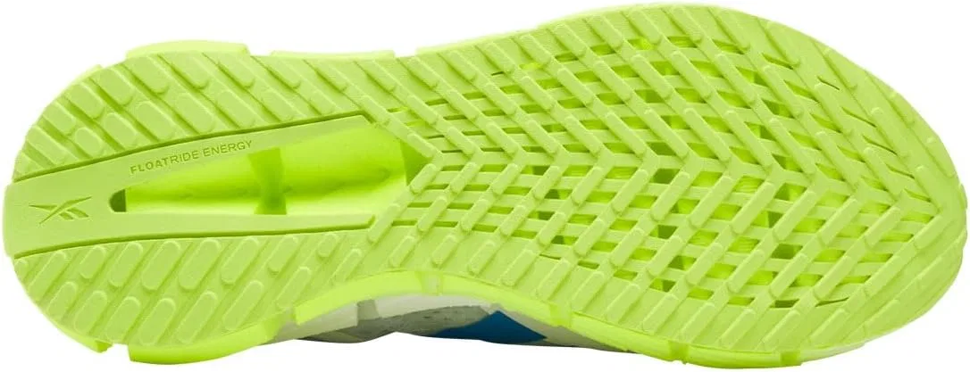 Кроссовки Reebok Herren Floatzig 1, Footwearwhite Digital Lime Kinetic Blue — фото 4
