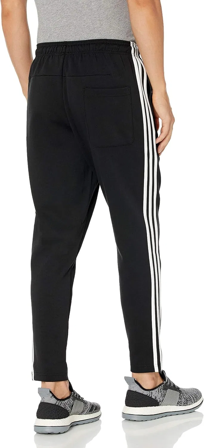 Мужские брюки adidas Must Haves с тремя полосками, зауженные книзу — фото 2