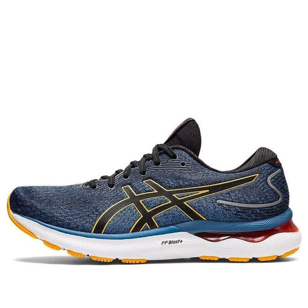 

Кроссовки гель нимбус 24 2е широкие Asics, синий
