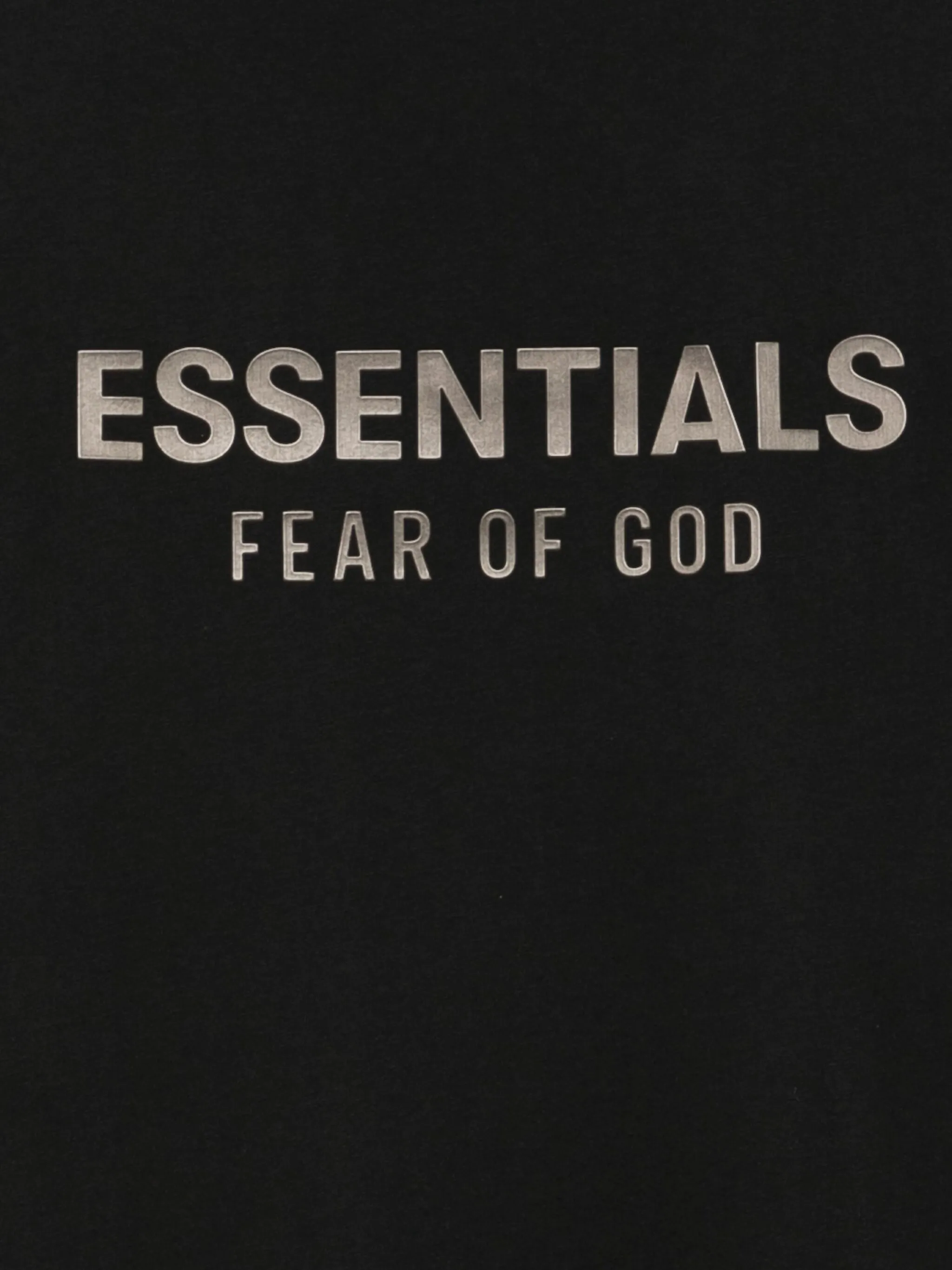 Футболка с короткими рукавами Fear Of God Essentials, черный — фото 3