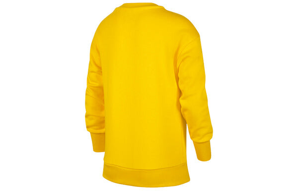Толстовка cny new year's edition fleece stay warm round neck pullover boy university gold Nike, золотой — фото 2