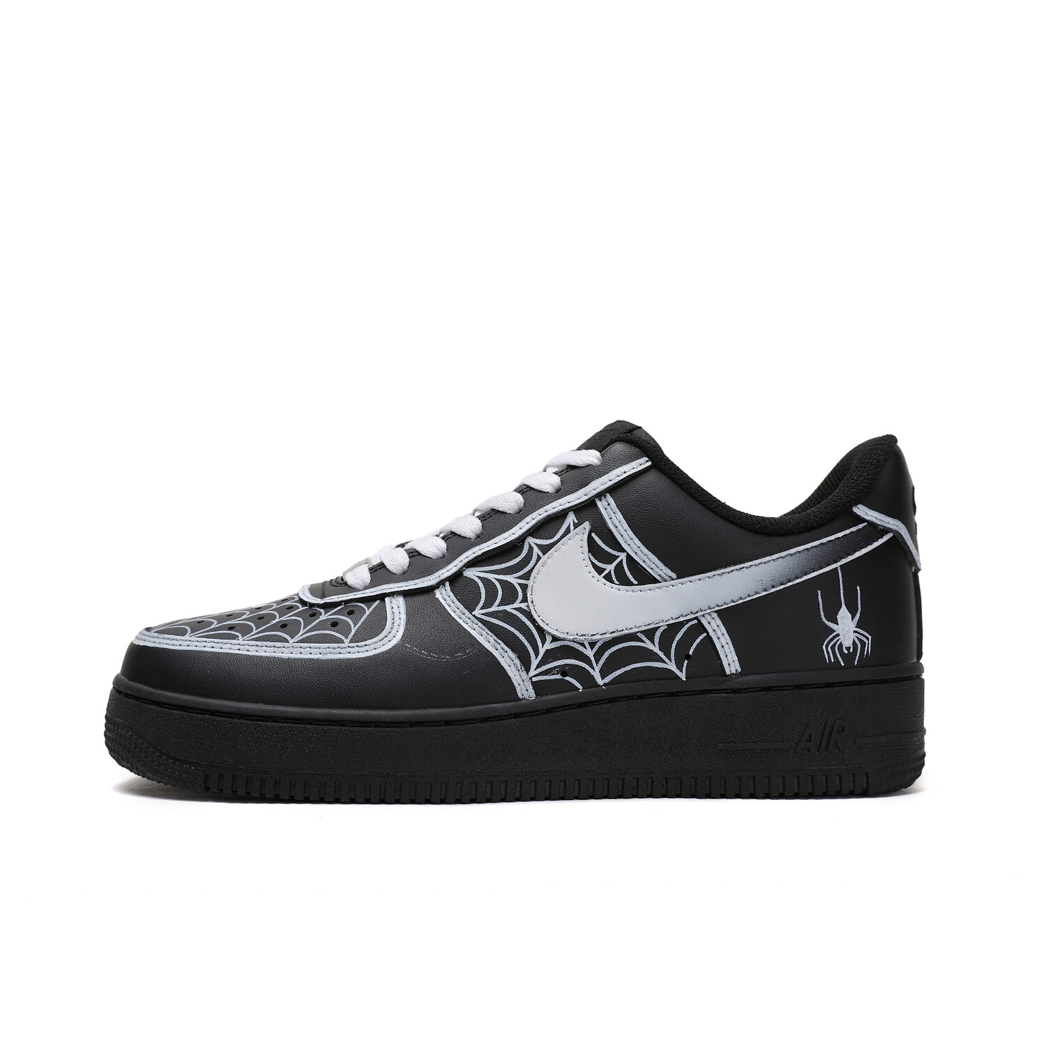 

Кроссовки Nike Air Force 1 Skateboard Shoes Men Low-Top Black White, Черный, Кроссовки Nike Air Force 1 Skateboard Shoes Men Low-Top Black White