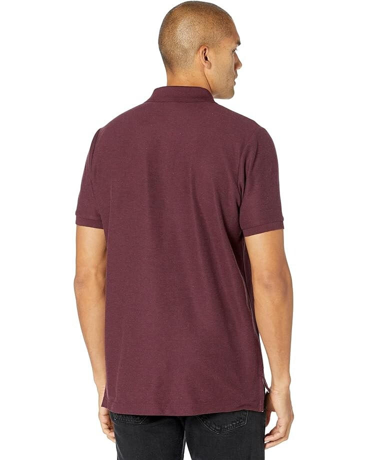 

Поло U.S. POLO ASSN. Ultimate Pique Polo Shirt, цвет Wine Heather