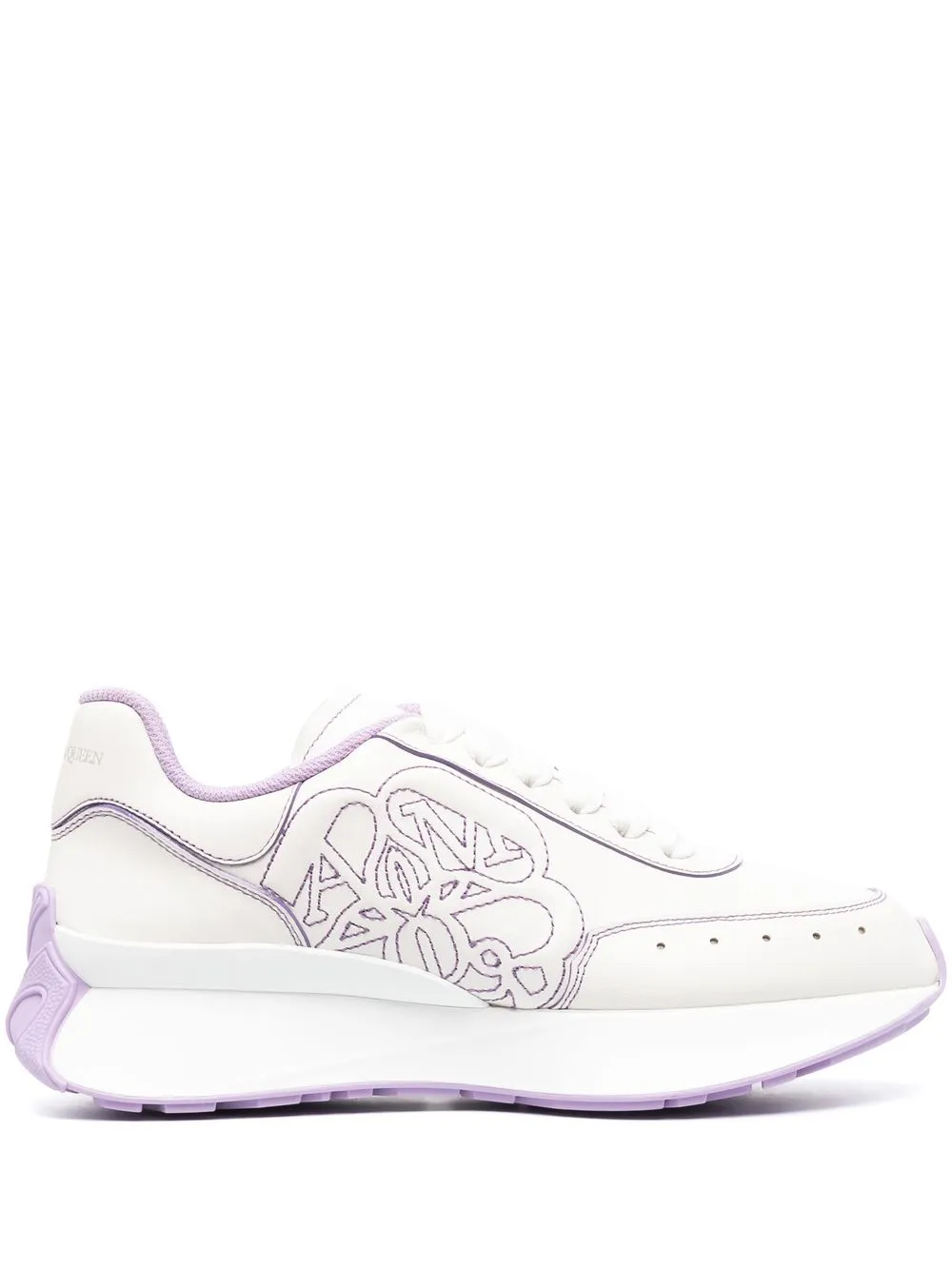 Кроссовки Sprint Runner Alexander McQueen, белый