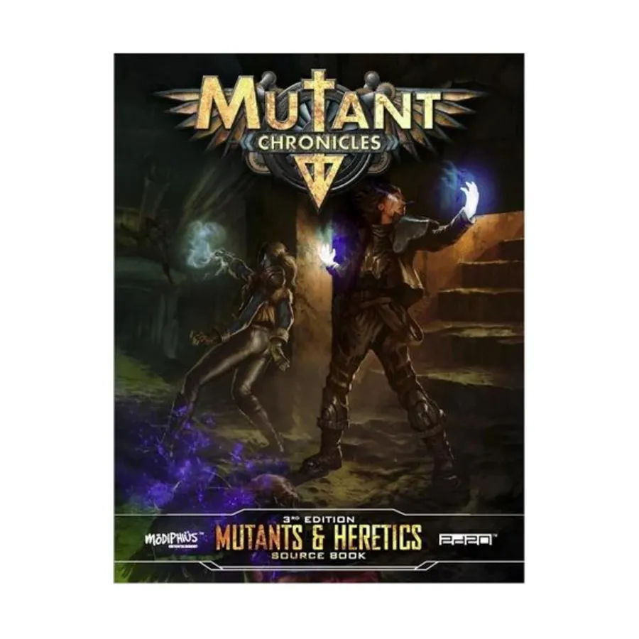 

Mutants & Heretics Sourcebook, Mutant Chronicles, мягкая обложка