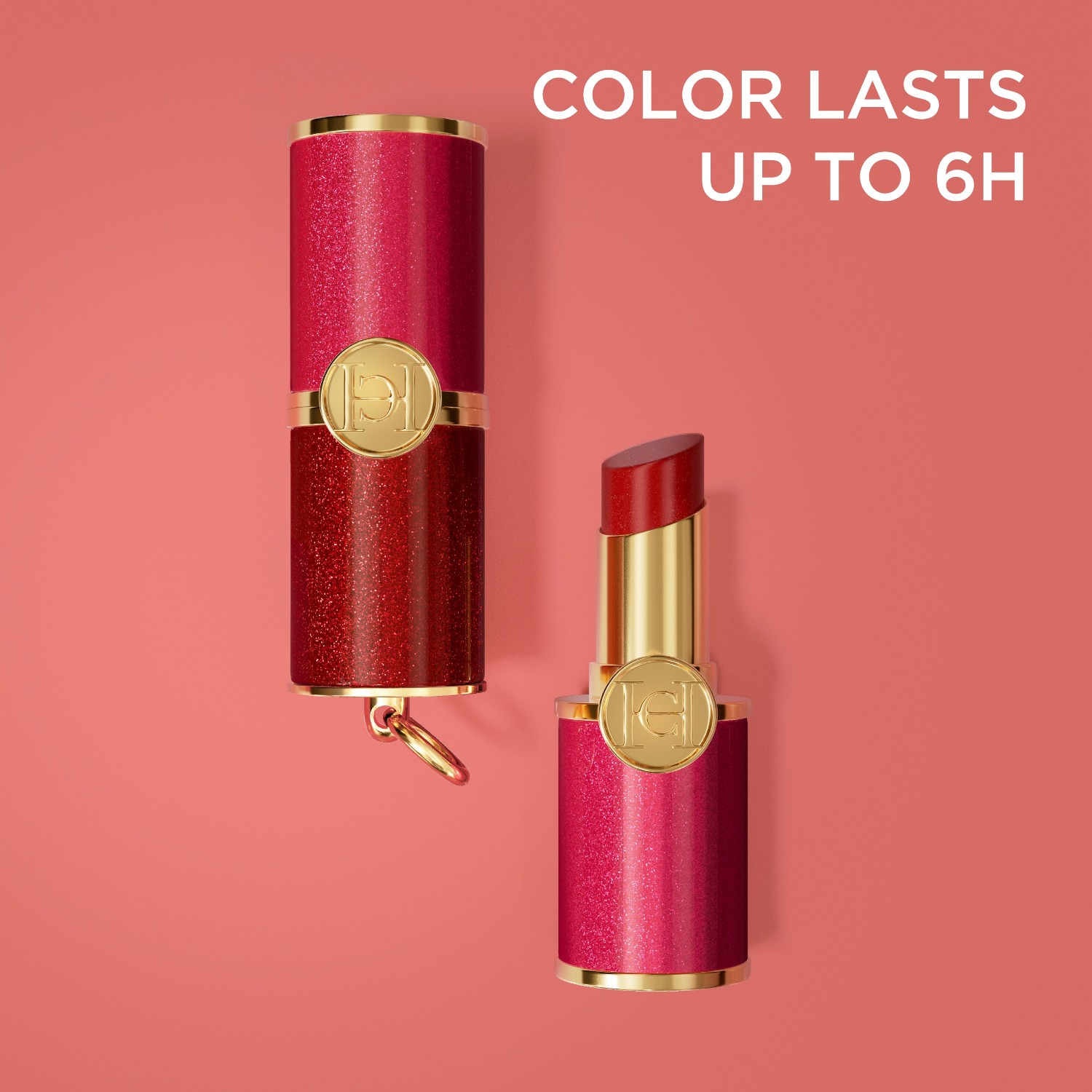 Помада для губ mini tint Carolina Herrera, 008 superstar shimmer, вес 2 гр. — фото 4