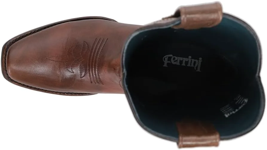 Мужские западные сапоги Ferrini из французской телячьей кожи с заостренным носком Ferrini Italia — фото 2