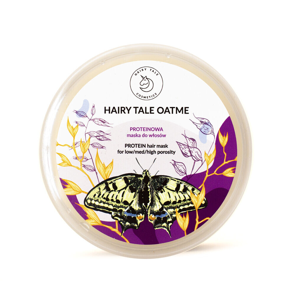 

Протеиновая маска для волос любой пористости Hairy Tale Oatme, 200 мл