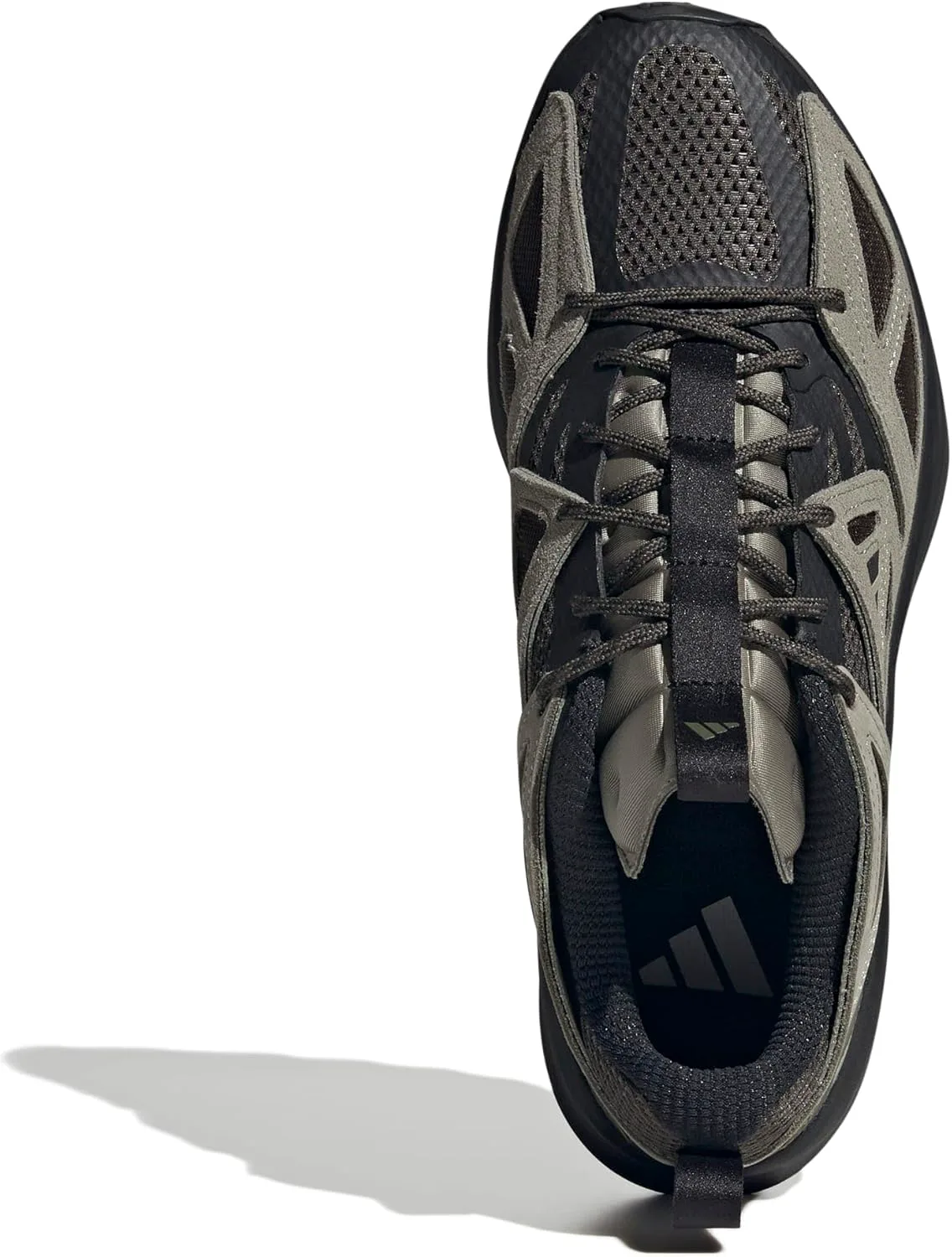 Мужские кроссовки Adidas Kantai Trail, оливковый/черный/серебристый — фото 2