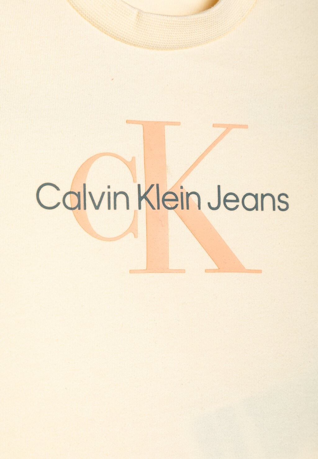 

Футболка с принтом MONOGRAM UNISEX Calvin Klein, светло-желтый