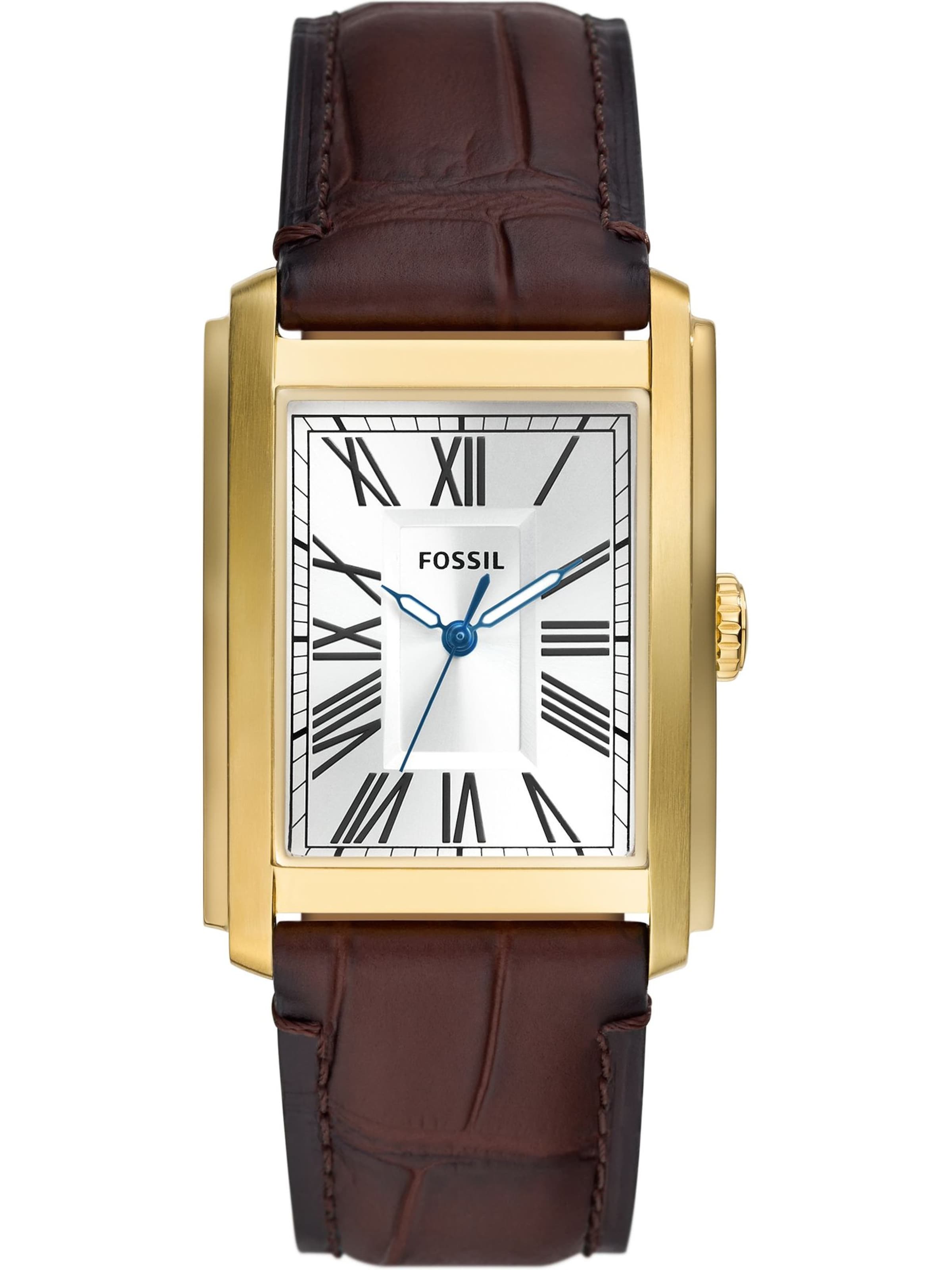 

FOSSIL Аналоговые часы 'CARRAWAY' в коричневом цвете
