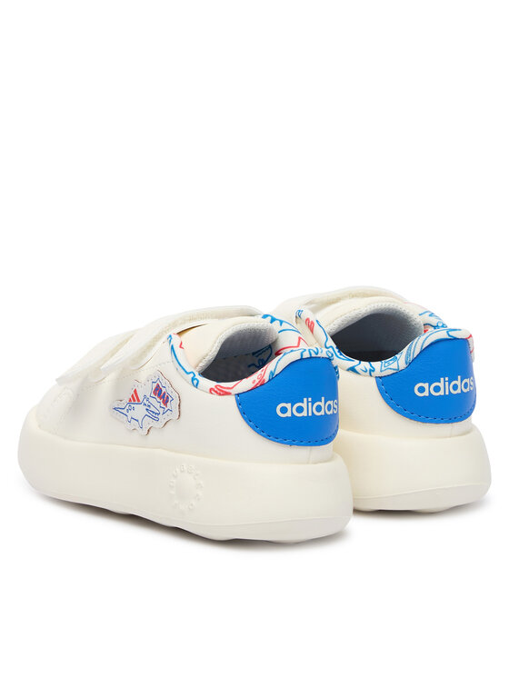 Кроссовки Advantage Dino Shoes Kids JP6163 Adidas, белый — фото 3
