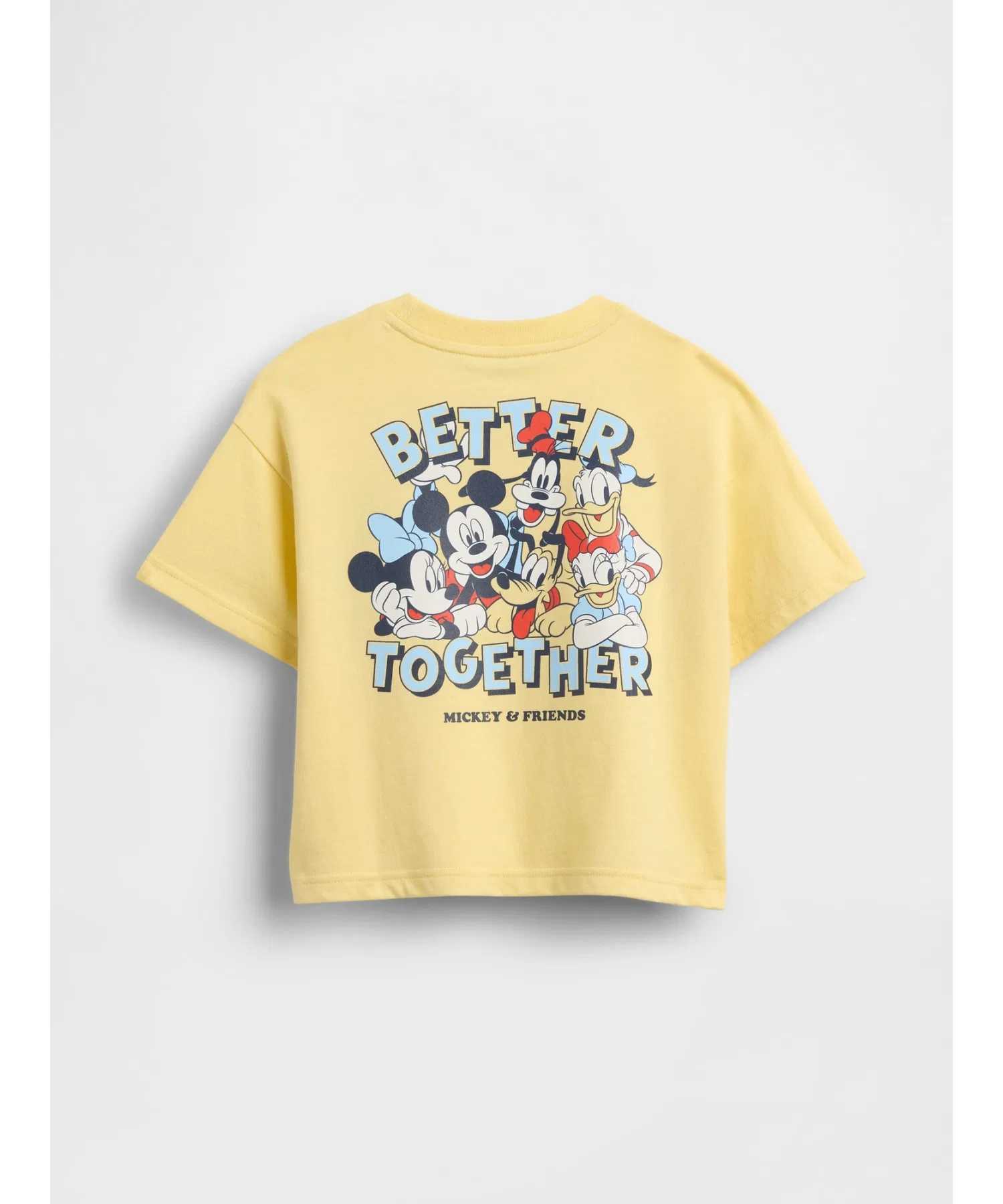 Детская футболка GAP × Disney оверсайз с Микки Маусом красная — фото 3