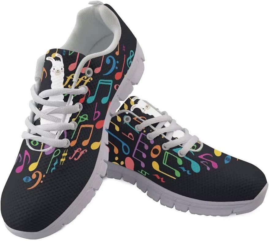 

Мужские модные повседневные кроссовки AmzPrint, Musical Note Print