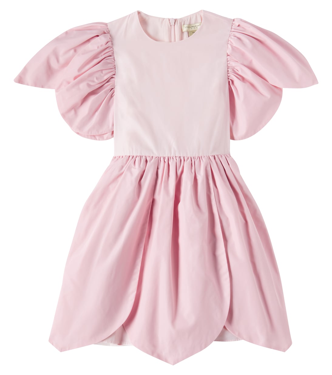 

Платье с оборками Stella McCartney Kids, розовый
