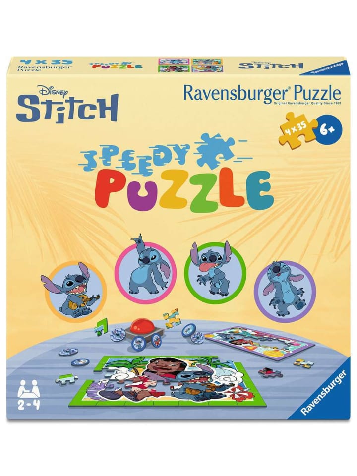 

Пазл Ravensburger Speedy Puzzle Stitch из 35 деталей с красочными рисунками