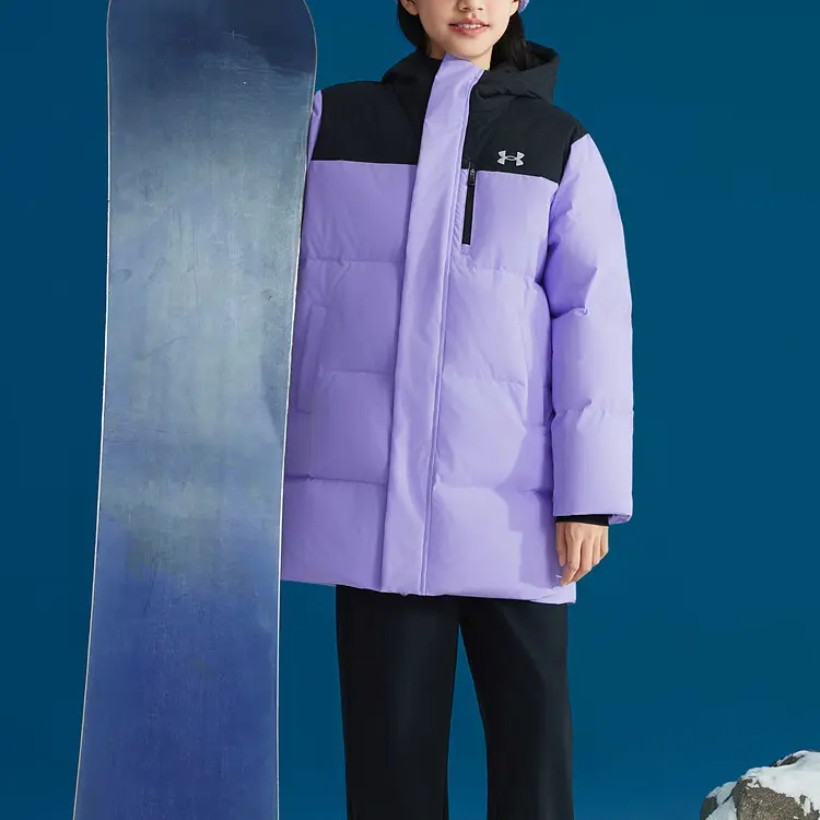 Детская куртка Down для активного отдыха Under Armour, фиолетовый — фото 4