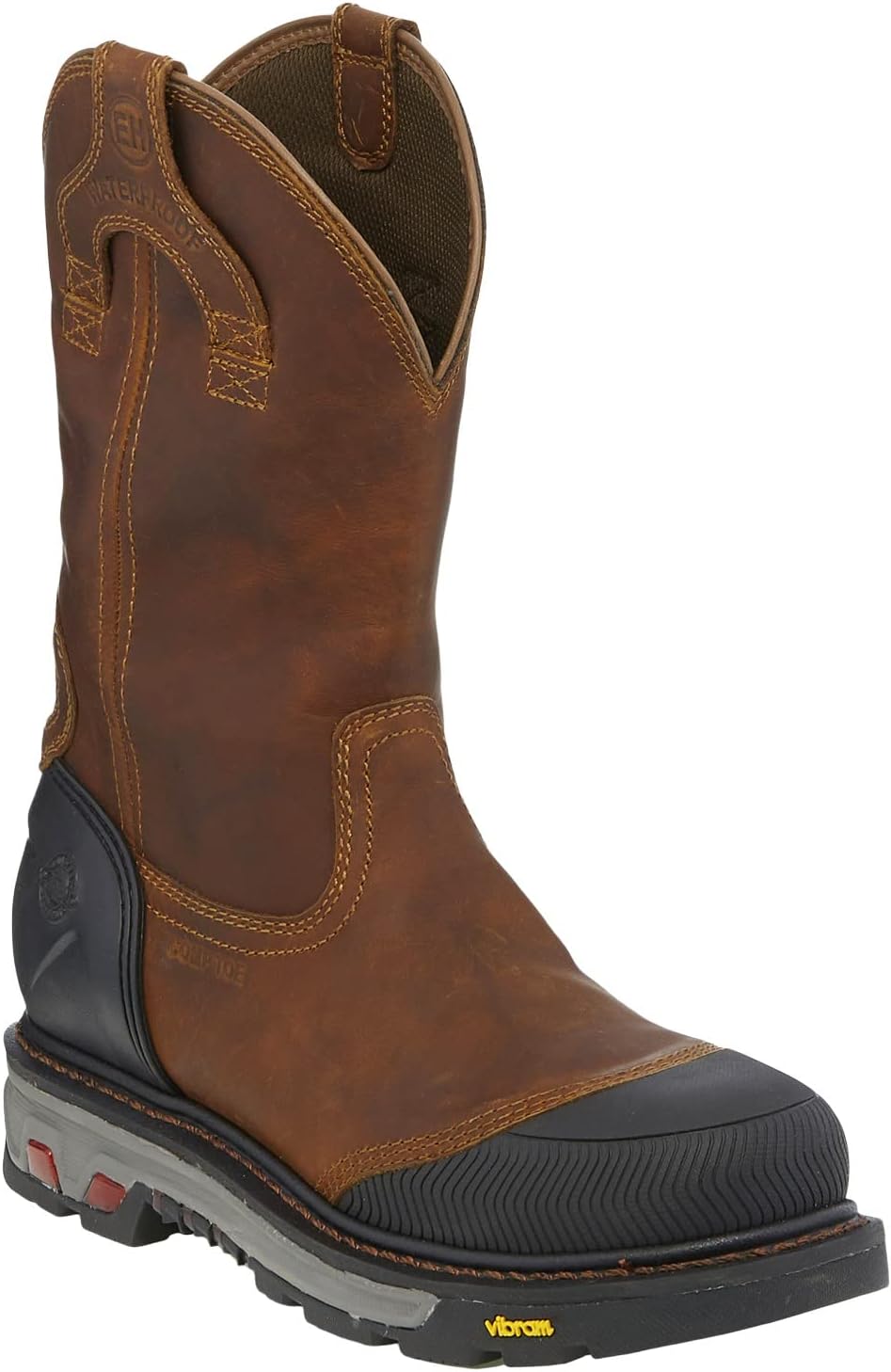 

Ботинки Justin Mens Warhawk Chestnut с защитным носком