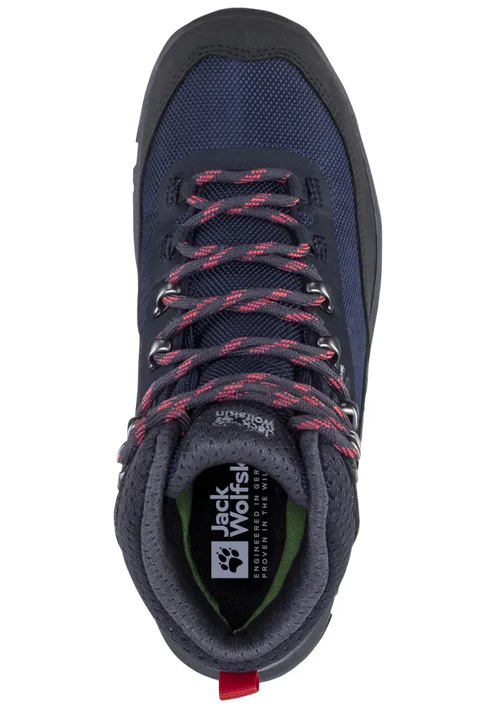 

Кроссовки Jack Wolfskin "REBELLION GUIDE TEXAPORE MID W", синий
