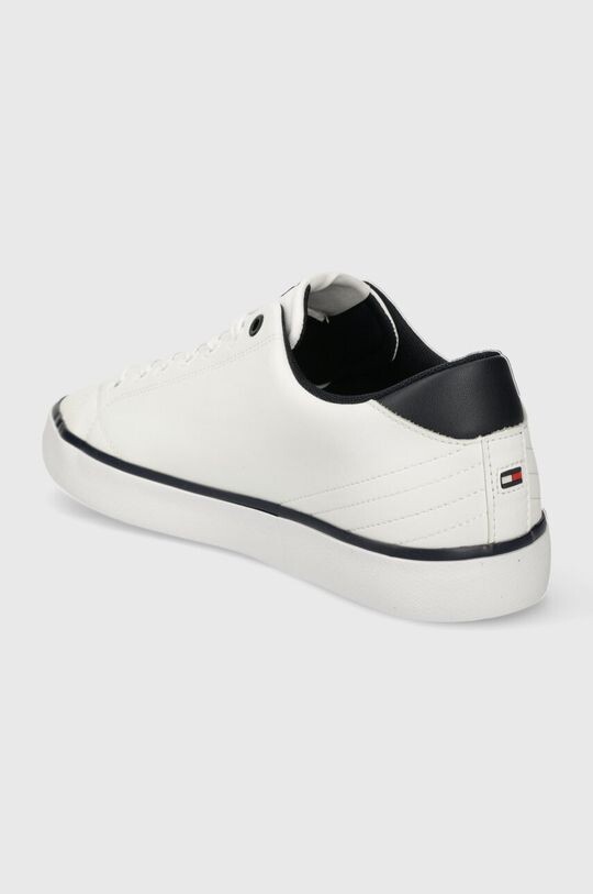 Кроссовки TH HI VULC CORE LOW LEATHER ESS Tommy Hilfiger, белый — фото 3