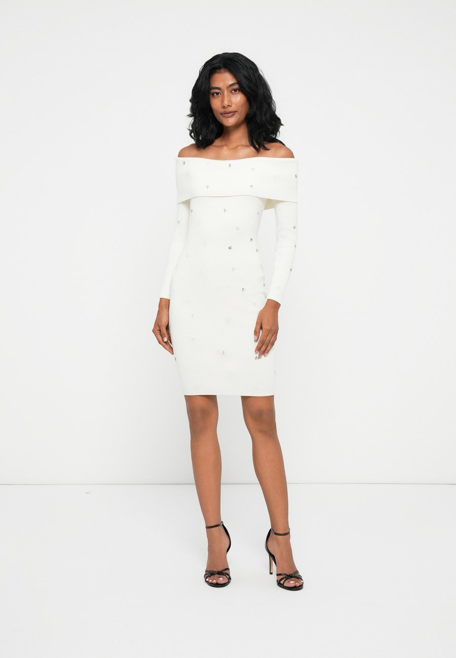 

Платье Guess OFF SHOULDER ALISHA, Dove White/White