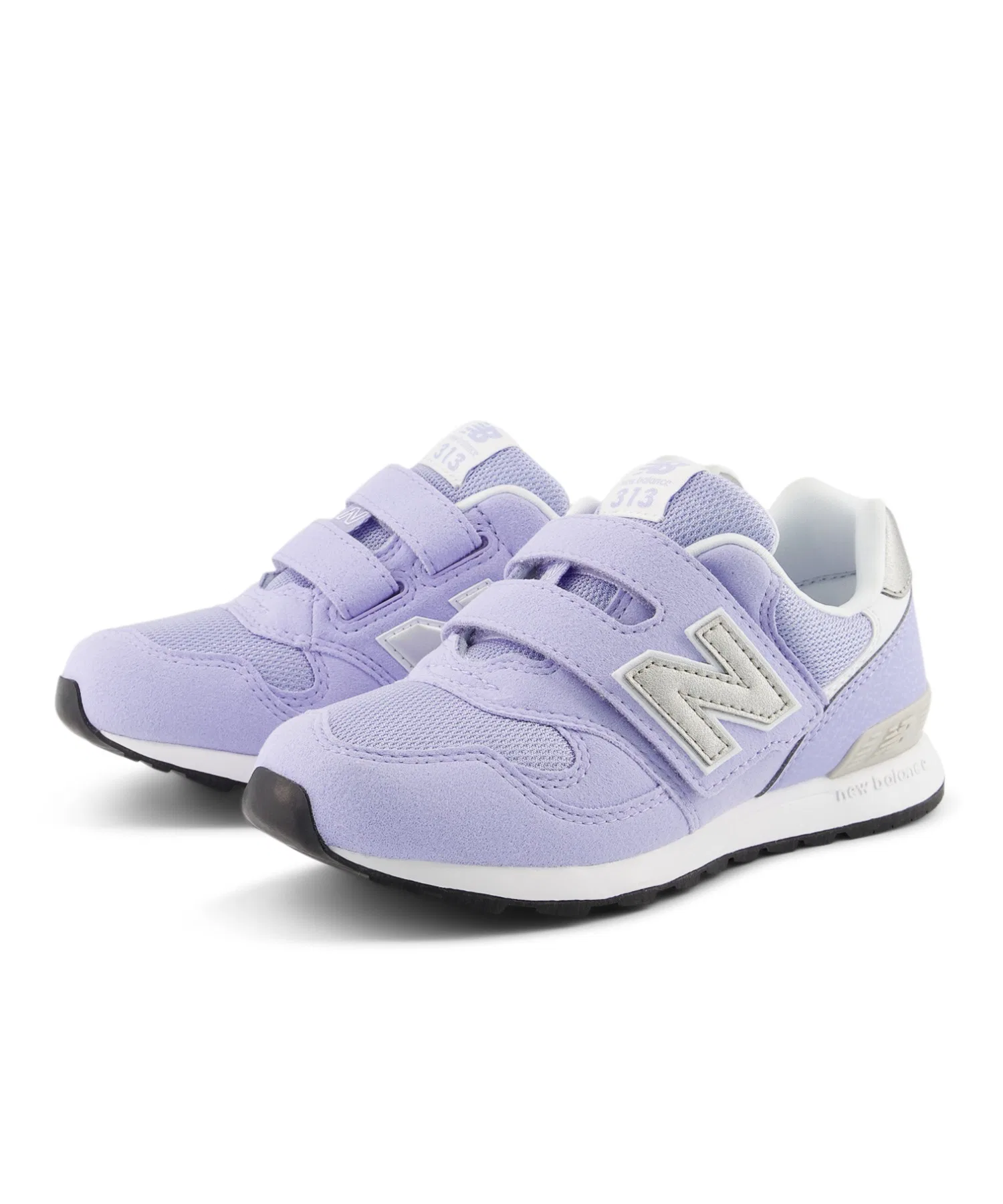 Детские кроссовки New Balance 313 Hook and Loop фиолетовые — фото 2
