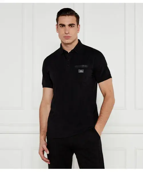 

Футболка поло Regular fit Karl Lagerfeld, черный