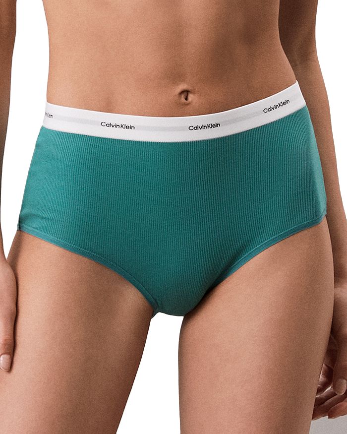 

Высокие трусы-бикини Calvin Klein, зеленый