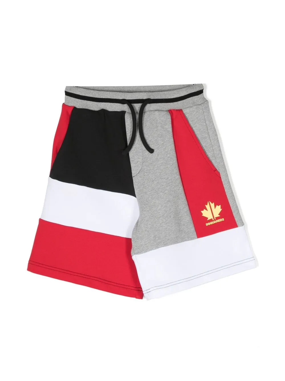 

Спортивные шорты со вставками DSQUARED2 KIDS, серый