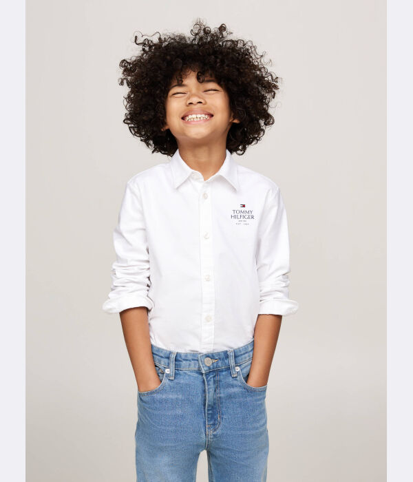 

Рубашка Tommy Hilfiger Regular Fit, белый