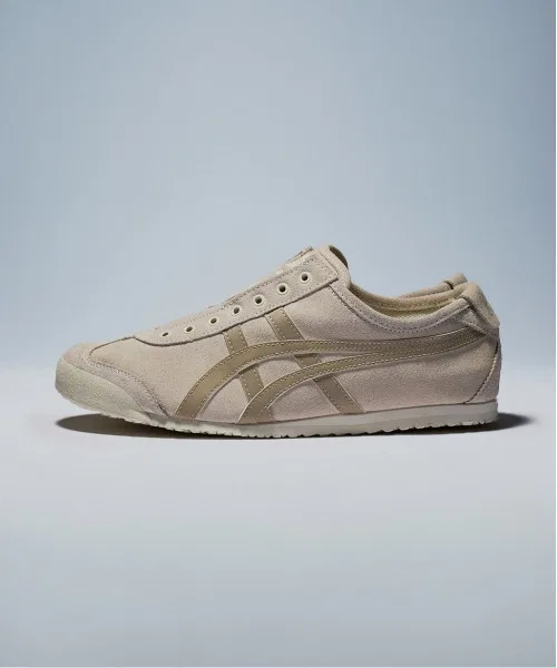 Мужские и женские кеды Onitsuka Tiger MEXICO 66 SLIP-ON из замши