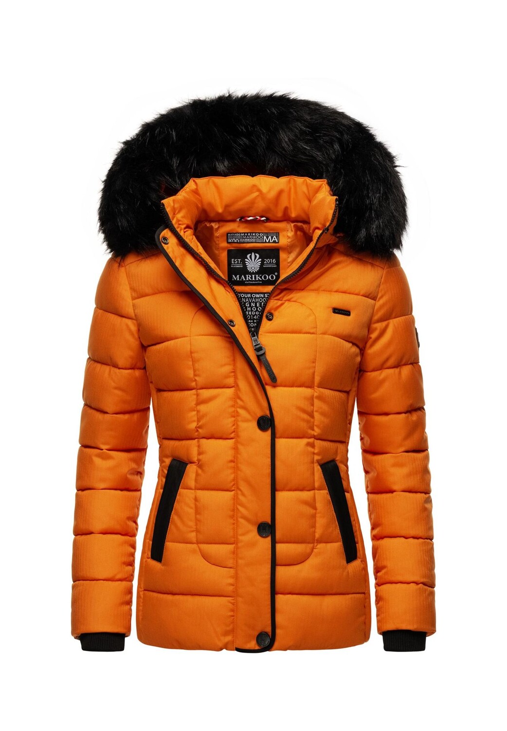 

Уникальная зимняя куртка MARIKOO, цвет Burnt Orange