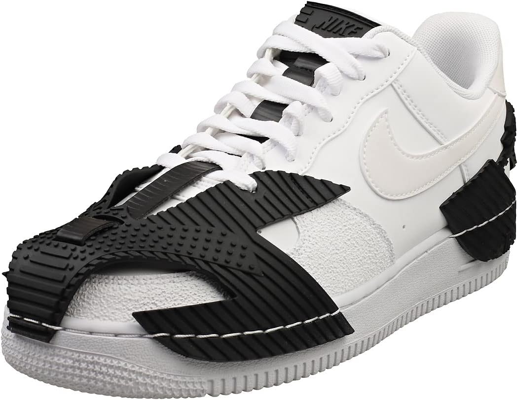 

Мужские кожаные кроссовки NIKE NDESTRUCT AF1 Cz3596 (белый, белый, черный, 100%), White White Black