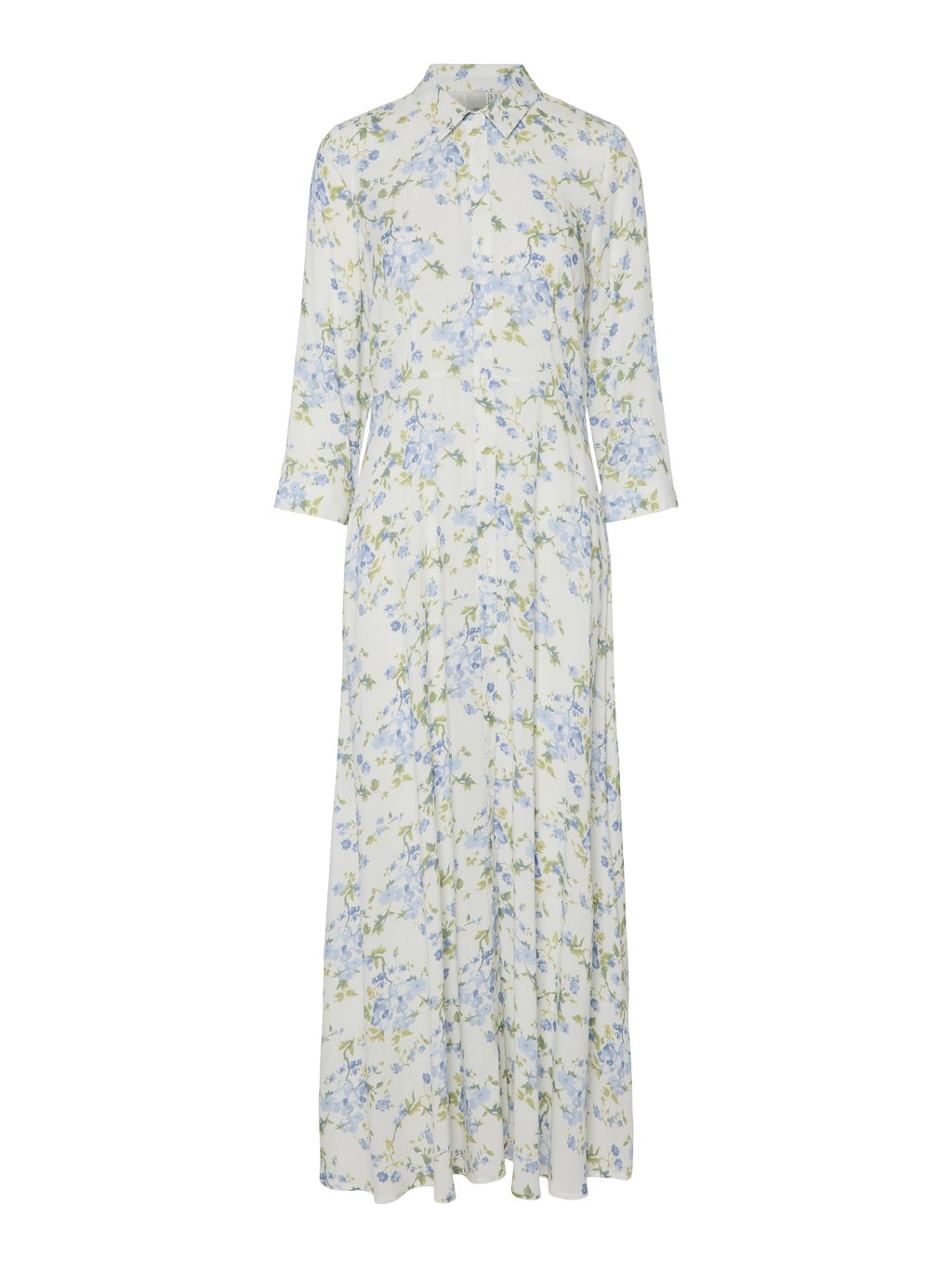 

Платье-рубашка SAVANNA LONG SHIRT DRESS YAS, белый