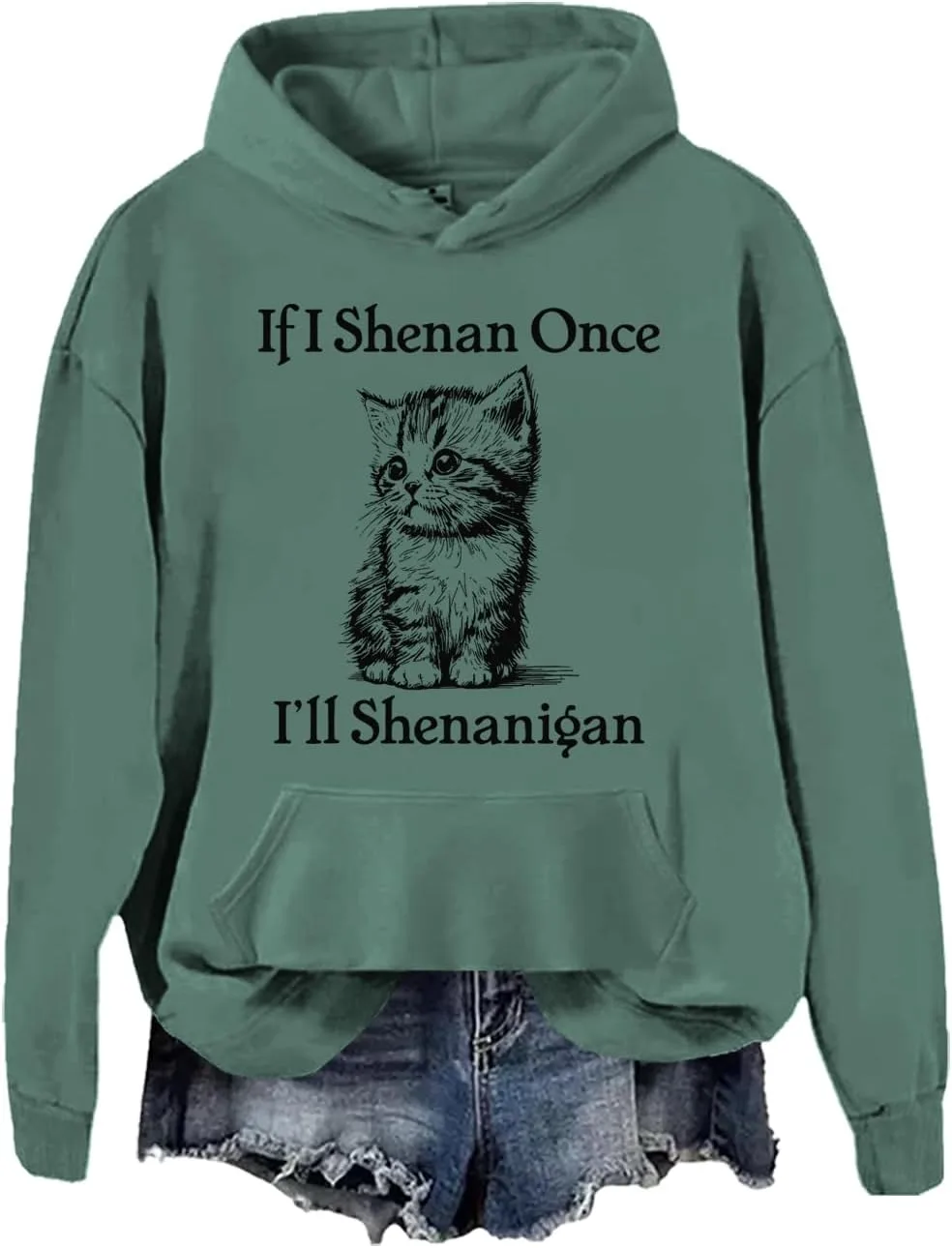 

Толстовка If I Shenan Once I'll Shenanigan Phncal