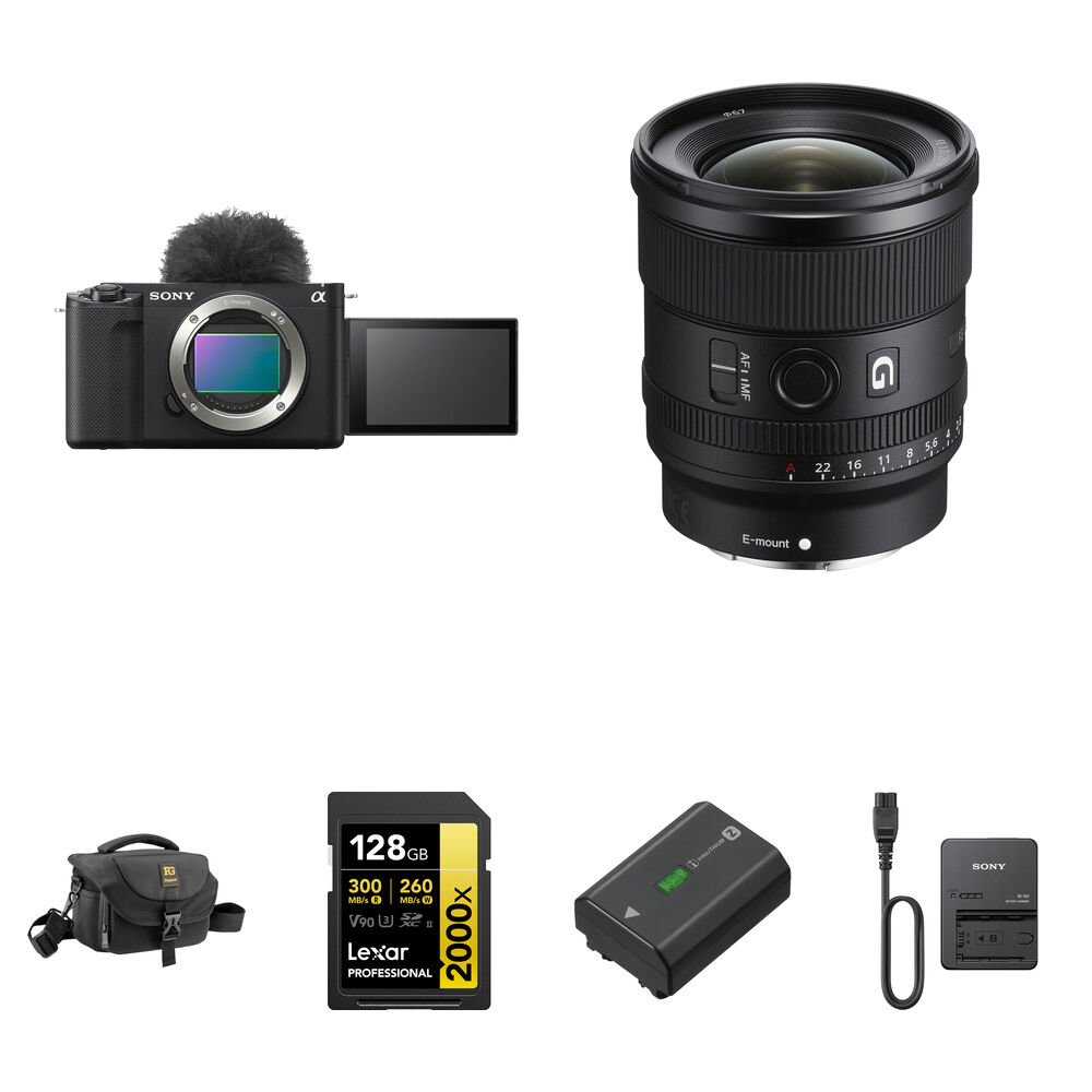 

Беззеркальная камера Sony ZV-E1 Mirrorless Camera with 20mm f/1.8 Lens and