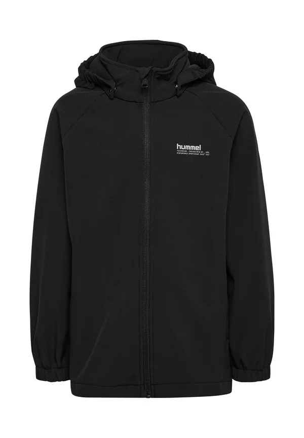Свободная куртка из мягкого материала. Hummel, Black