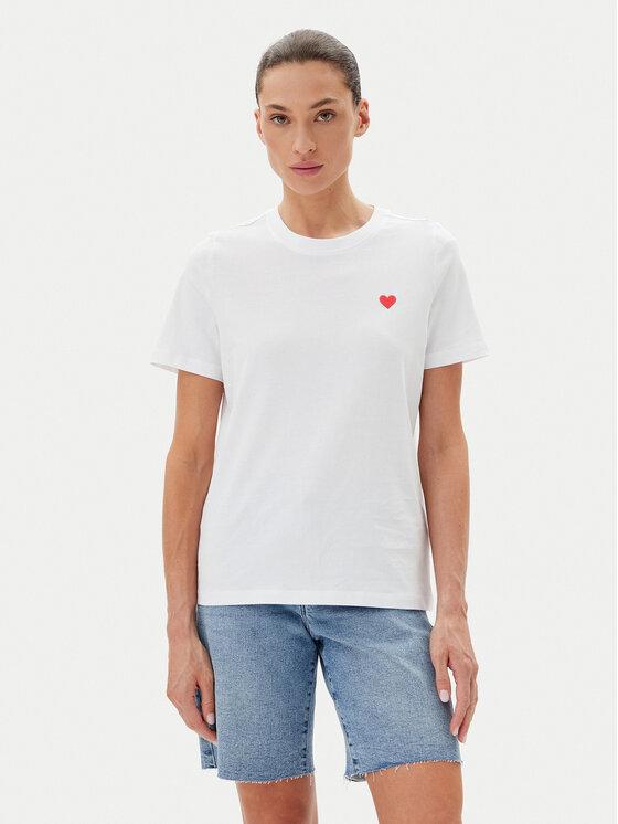 

Футболка обычного кроя Paulina 10316991 Vero Moda, белый
