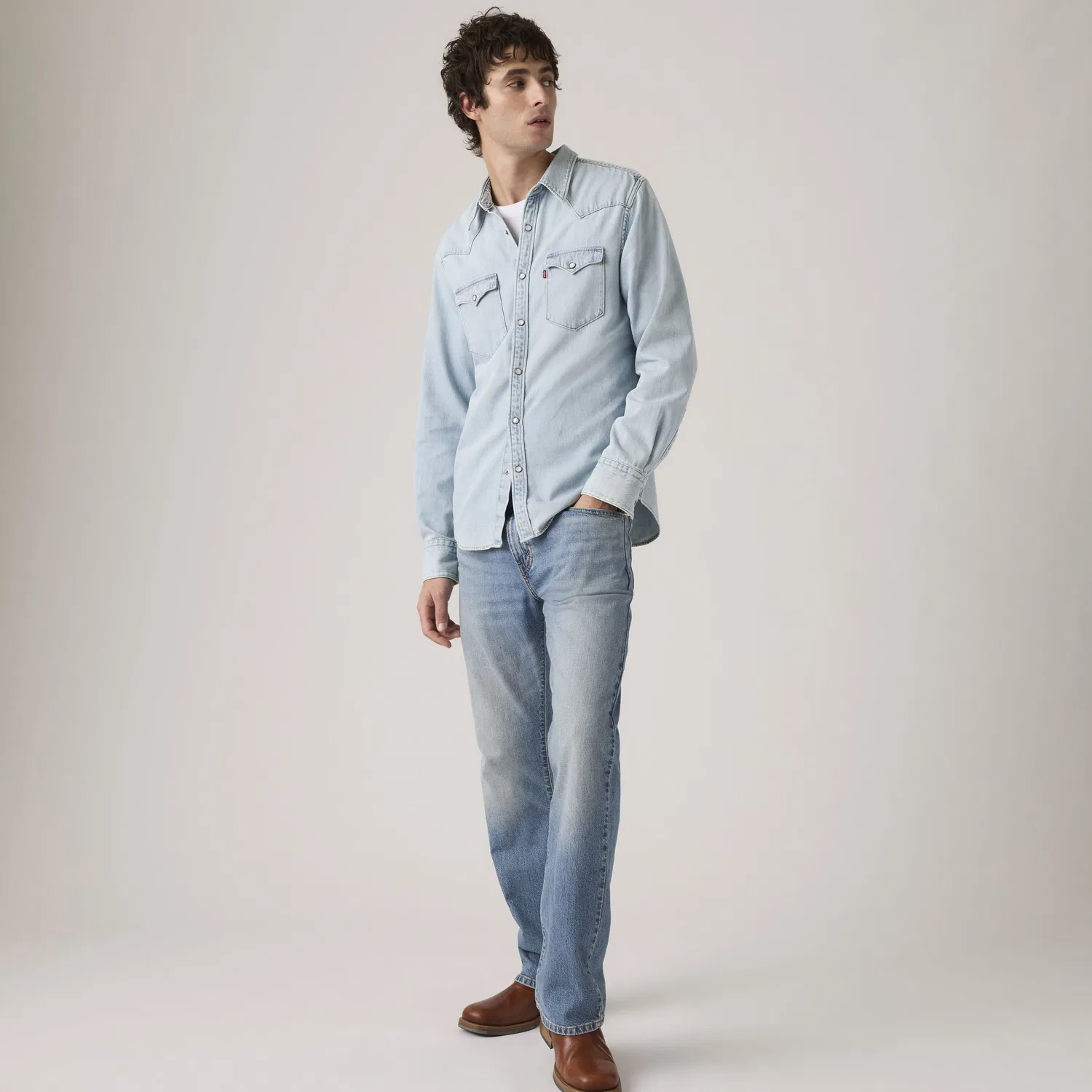 Мужские джинсы-клеш 517 Levi's, Medium Wash