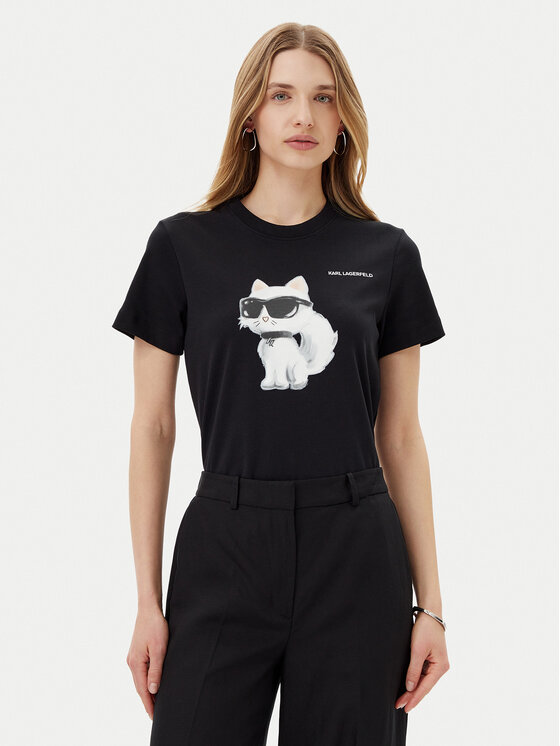 

Футболка обычного кроя A2W17119 Karl Lagerfeld, черный
