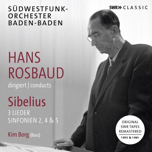 

CD диск Sibelius / Borg: 3 Lieder & Sinfonien 2 4 & 5