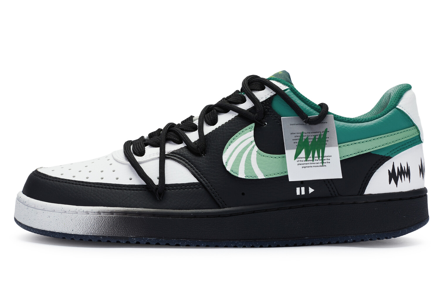 

Кроссовки Nike Court Vision 1 Skateboard Shoes Men Low-Top White