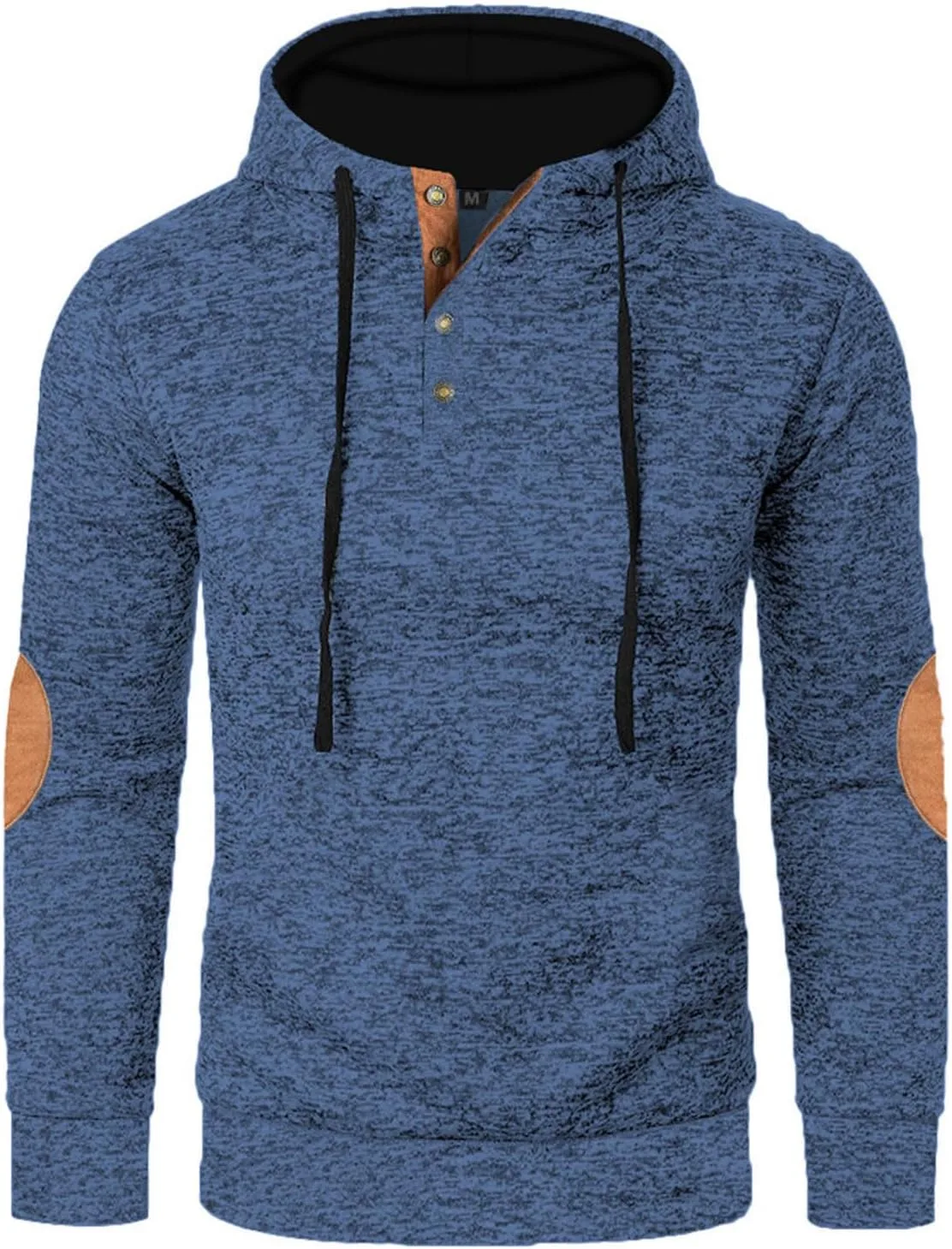 

Винтажный худи для мужчин с длинным рукавом и 1/4 молнией