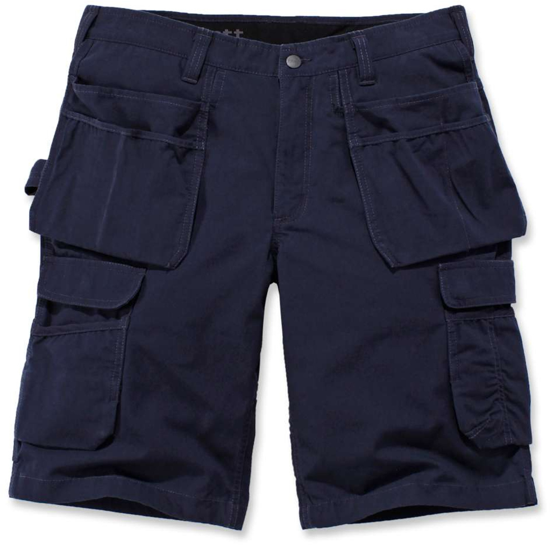 

Брюки Carhartt Steel Multipocket Shorts, темно-синий