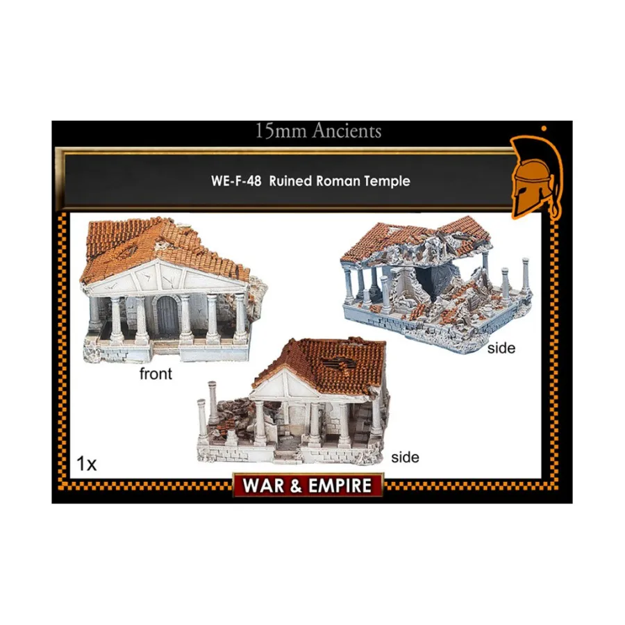 

Разрушенный храм, War & Empire - Ancient Miniatures - Buildings & Accessories (15mm)