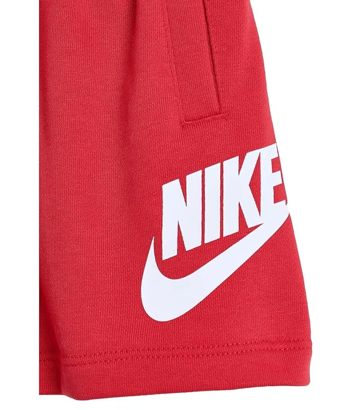 Шорты хлопковые French Terry Shorts Nike Kids, University Red — фото 3