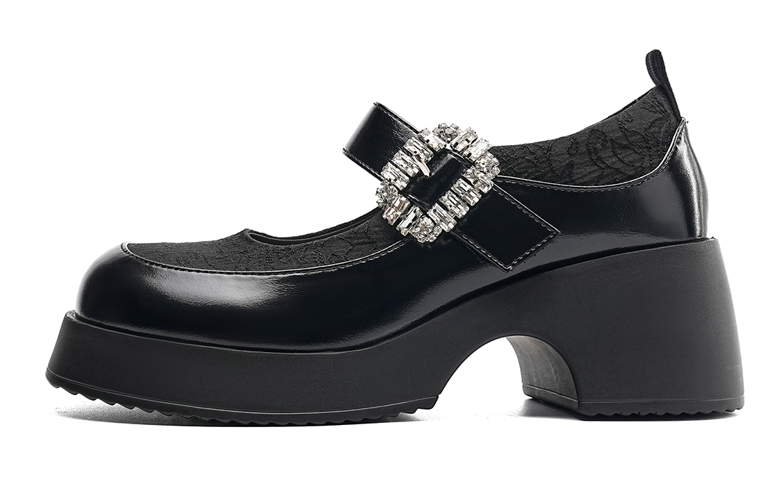 Женские лоферы Black EBLAN