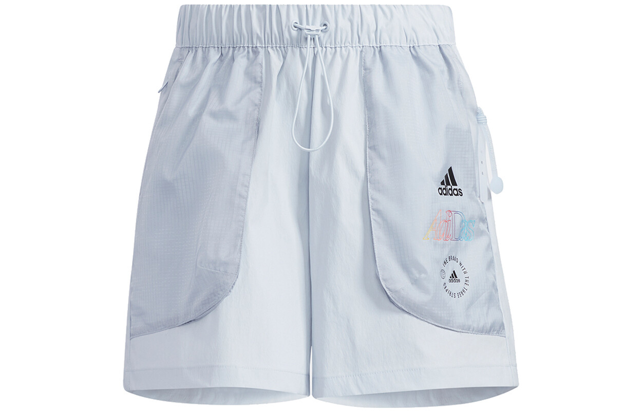 

Повседневные шорты женские синие Adidas